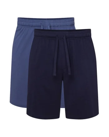 Pantaloni scurti barbati Mode  set de 2 perechi bleumarin, albastru, Multicolor