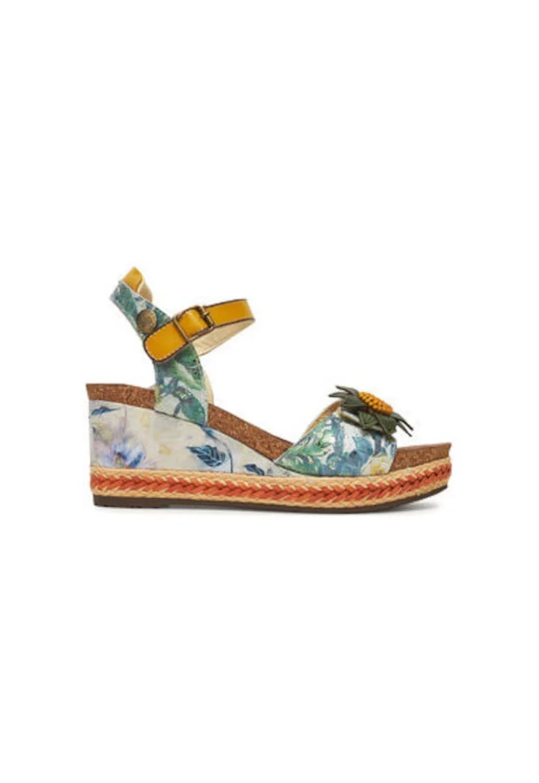 Espadrile dama  FACYO 06, Piele naturala, Verde