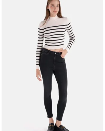 Pantaloni De Dama Negru Skinny Fit 760 Diana Cl1065322, Negru