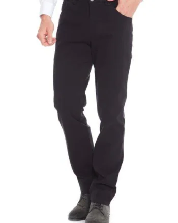 Pantaloni negri  Dublin 6437, Negru