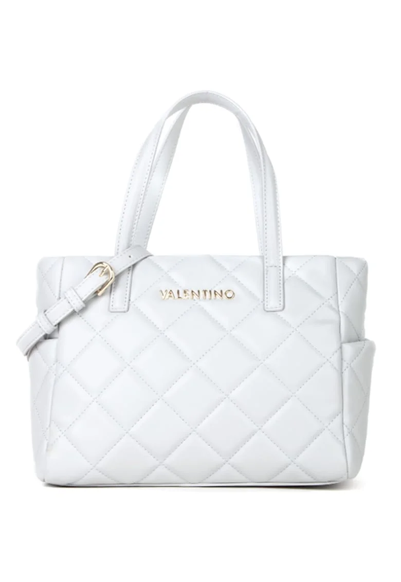 Geanta dama,  100% poliuretan, UNI, VBS3KK36ROCARINA, Alb, 22 x 28 x 14 CM