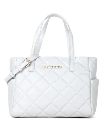 Geanta dama,  100% poliuretan, UNI, VBS3KK36ROCARINA, Alb, 22 x 28 x 14 CM