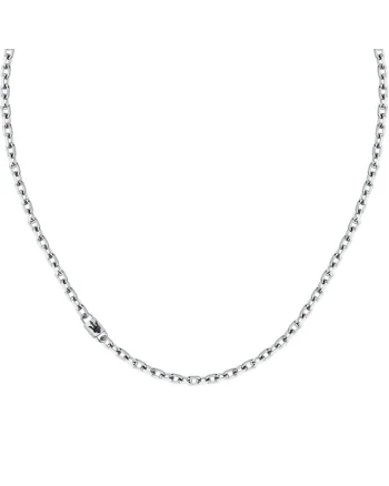 Colier  JM422AVD13, Argintiu, Negru