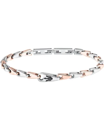 Bratara  JM425AVD101, Argintiu, Negru, Rose gold