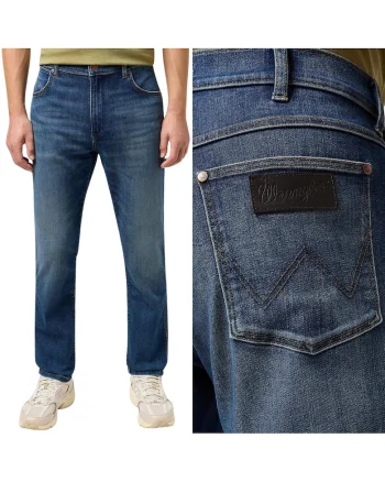 Blugi bărbați  Larston Slim, albastru închis, Albastru