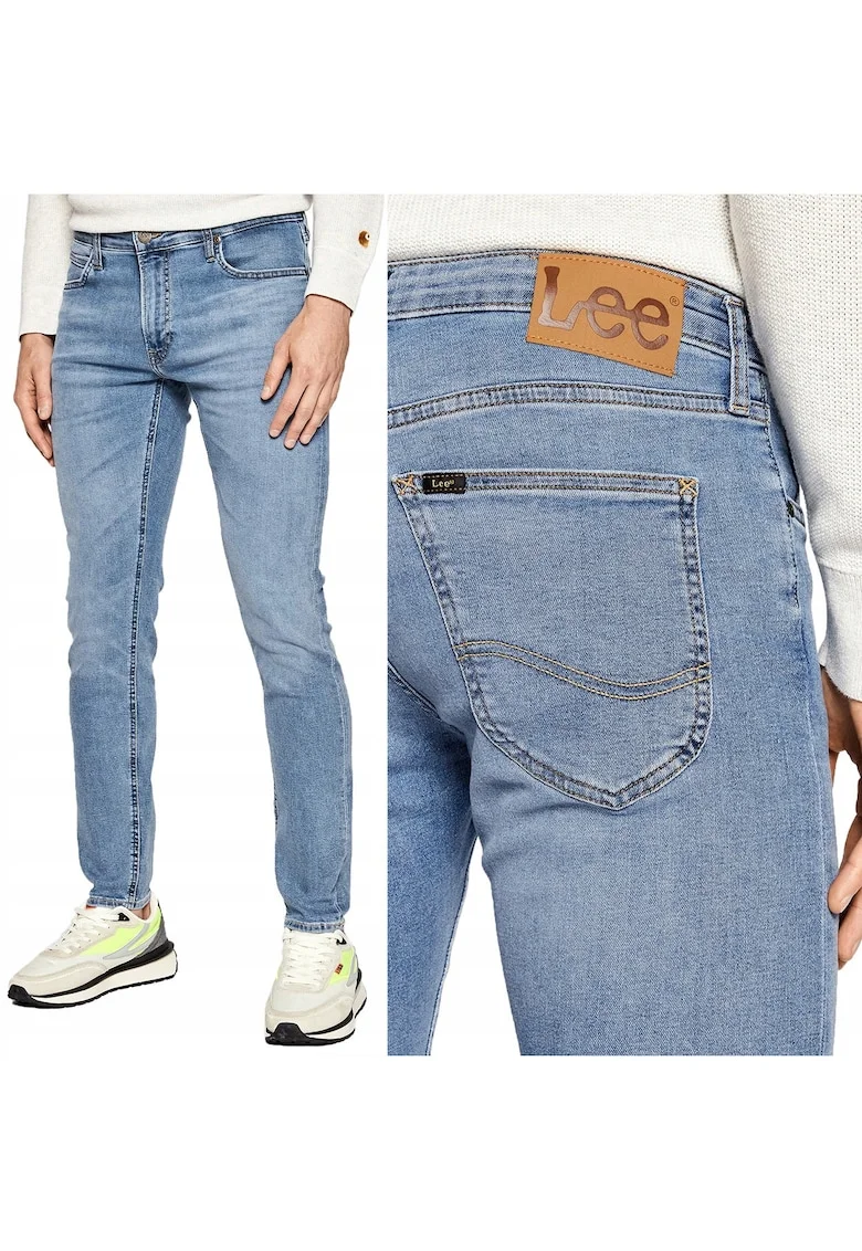 Jeans barbati,  collection Crystal Clear, skinny, albastru, W30 L32
