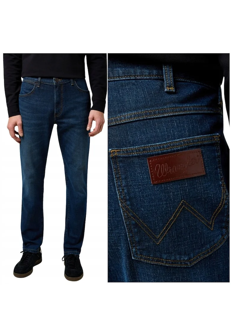 Blugi bărbați  Larston Slim Tapered, albastru, Albastru