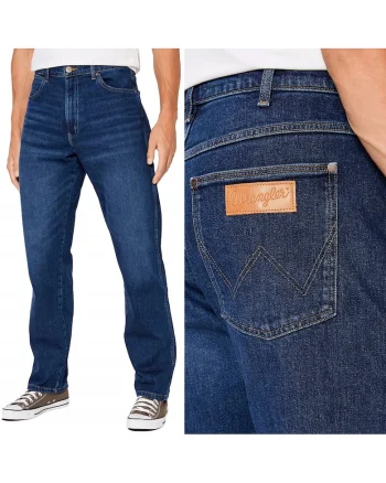 Blugi Wrangler  880, albastru închis, Albastru
