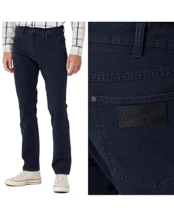 Blugi bărbați  model regular straight, bumbac, închis, Albastru