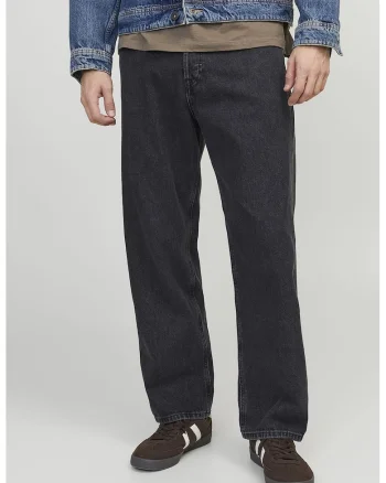 Blugi relaxed fit, Negru