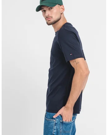 Tricou cu decolteu la baza gatului si logo