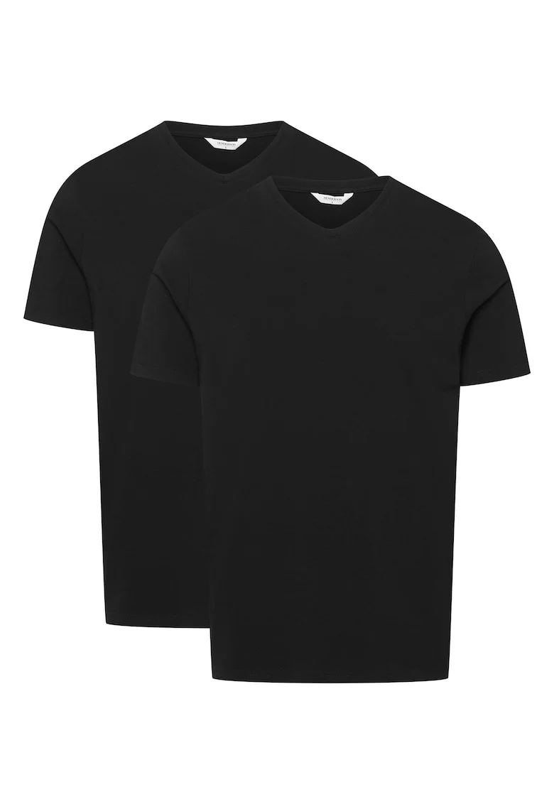 Tricou cu maneca scurta Move  set de 2 perechi Negru - 32157, Negru