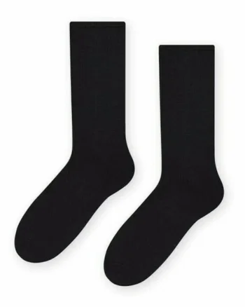 Sosete fine bumbac mercerizat 100% pentru costum  S016, Negru