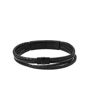Bratara cu siraguri multiple, Negru