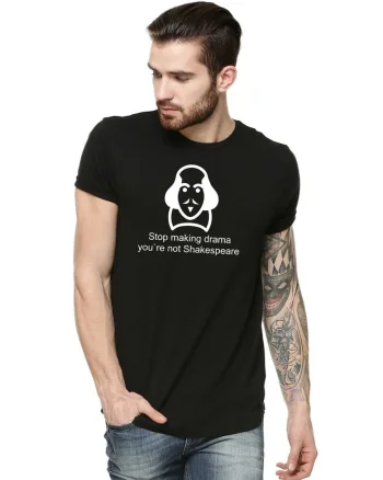 Tricou barbati negru - Shakespeare Drama