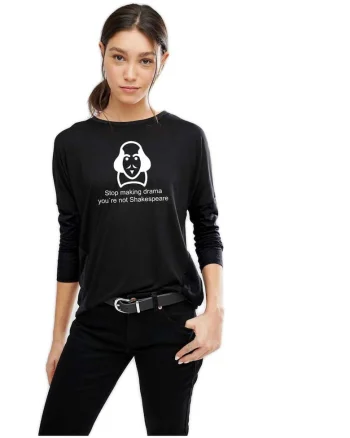 888113408-Bluza dama neagra - Shakespeare Drama