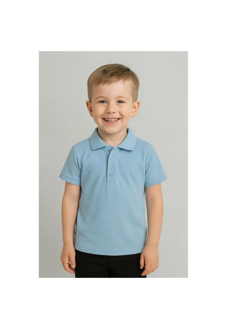 Tricou polo din bumbac pentru baieti, 13-14