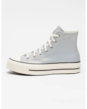 Tenisi mid-high Chuck Taylor Star Lift, Argintiu