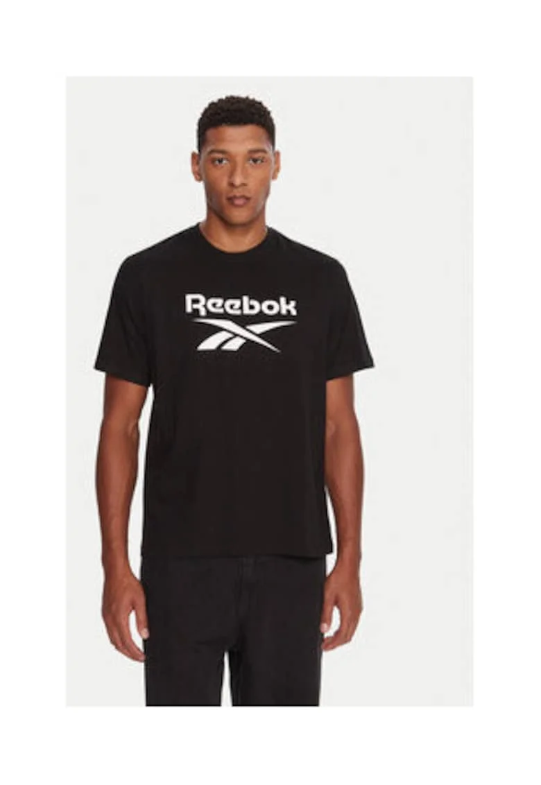Tricou barbati,  negru, 100% bumbac - 65985, Negru