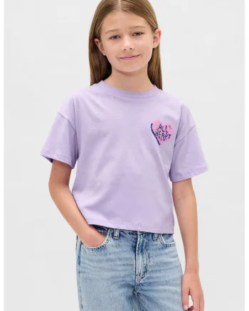 Tricou cu paiete reversibile, Lila