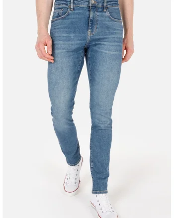 Blugi slim fit, Albastru deschis