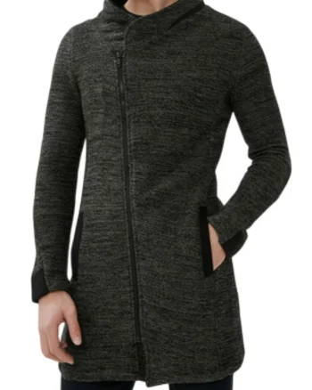 Cardigan lung cu fermoar Spring,