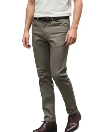 Pantaloni din bumbac regular fit,