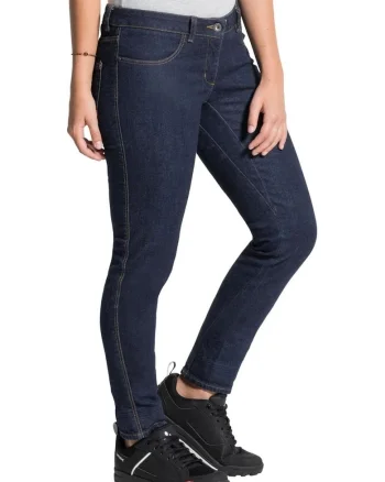 Pantaloni slim fit cu talie medie,