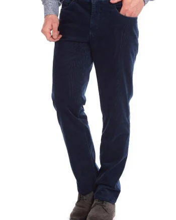 Pantaloni barbati,  Douglas 6569, maro, Albastru