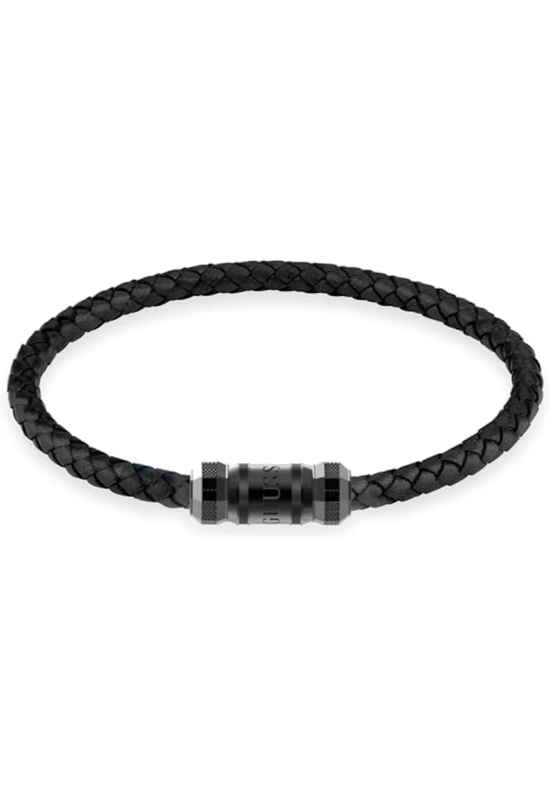Bratara  Exagon JUMB05094JWBKBK, Negru, Argintiu