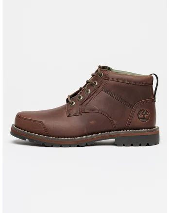 Ghete din piele Larchmont, Maro cognac