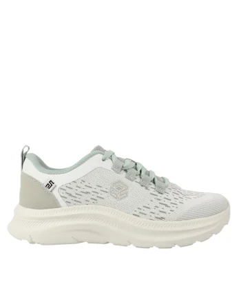 Pantofi sport, dama,  D100-CL30062 alb, textil, Alb