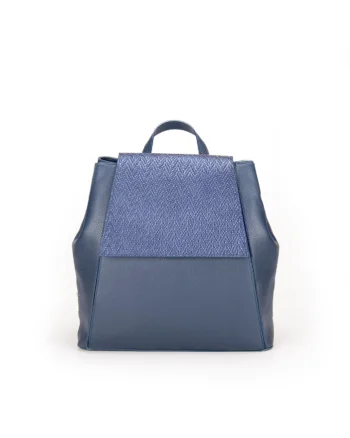 Geanta dama piele,  Aamina mare, bleumarin, 32x14x33 cm