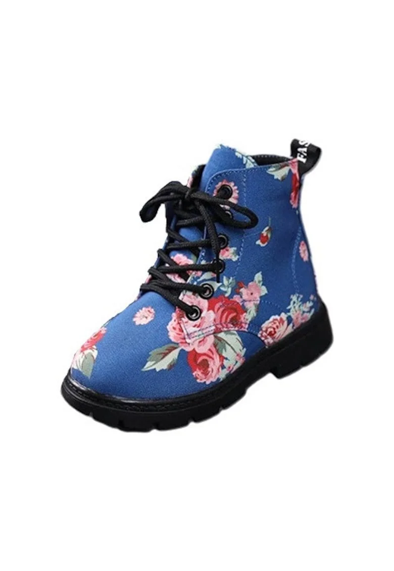Ghete  Neimblanite, Model Flowers, Fete, Fermoar, Siret, Multicolor