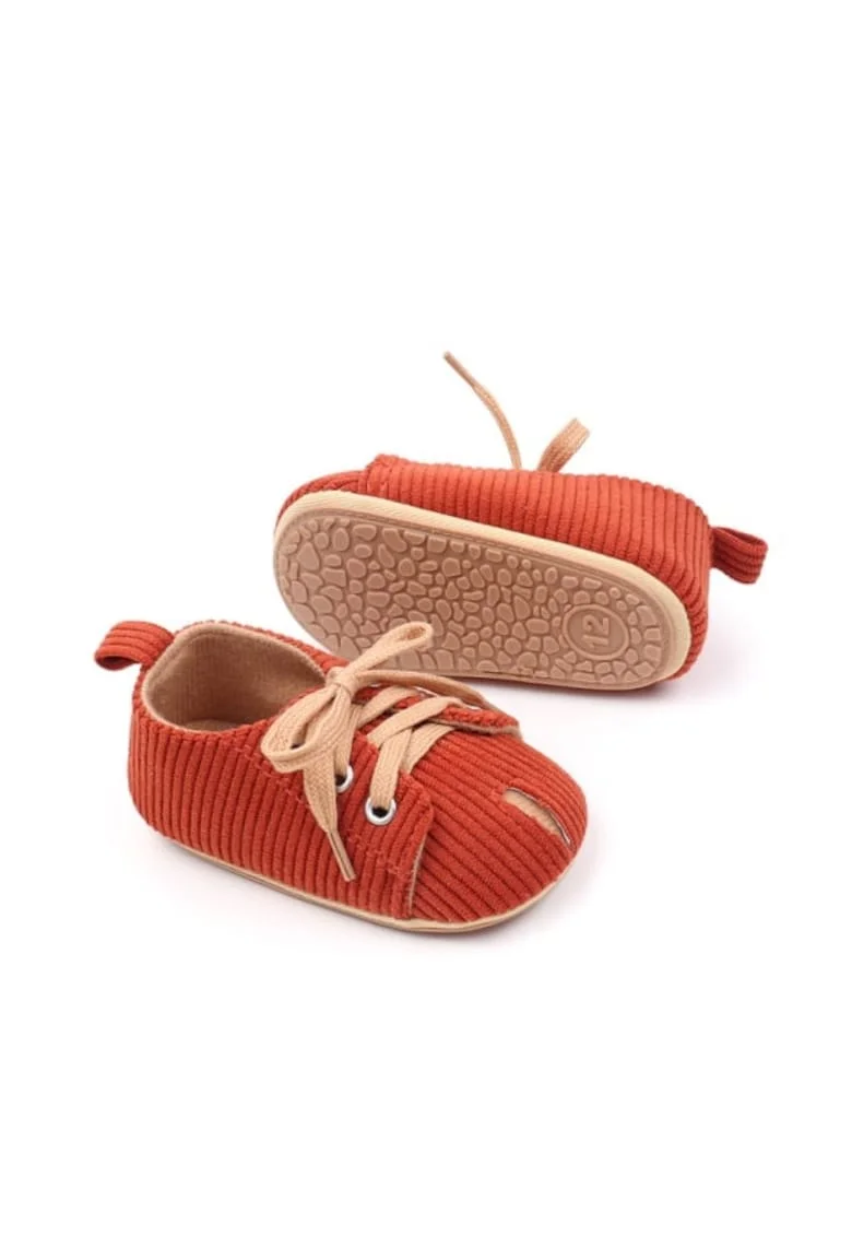 Pantofi  Casual, Textil, Tip Reiat, Baieti, Siret, Caramiziu