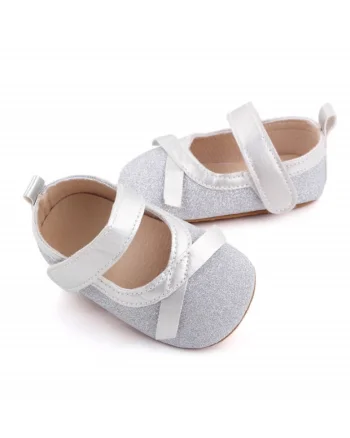 Pantofi  Model AL 15244 cu fundita, Textil, Argintiu, Argintiu