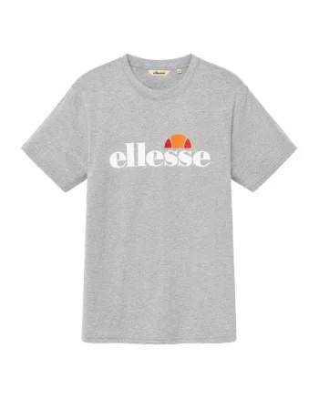 Tricou cu decolteu la baza gatului si imprimeu logo Prado, Gri deschis
