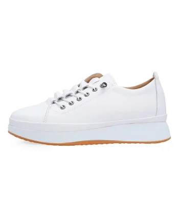 Pantofi sport din piele neteda