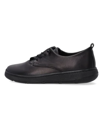 Pantofi sport din piele naturala, Negru