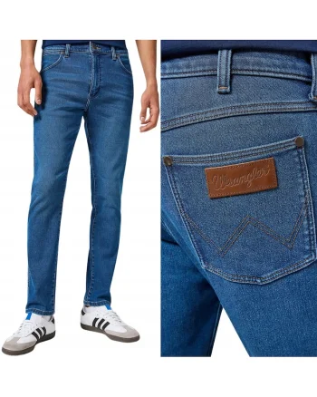 Blugi barbati,  Larston, slim tapered, 365 WARM, albastru, W36 L34