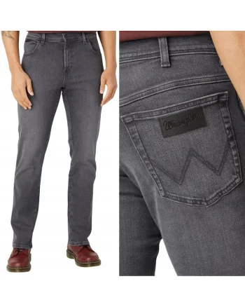 Blugi barbati  Texas gri W36 L32, drepti, elasticitate medie