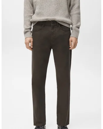 Blugi regular-fit, Maro inchis