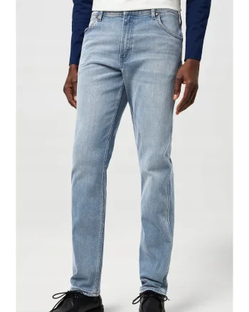 Blugi barbati,  Greensboro, regular fit, albastru, bumbac