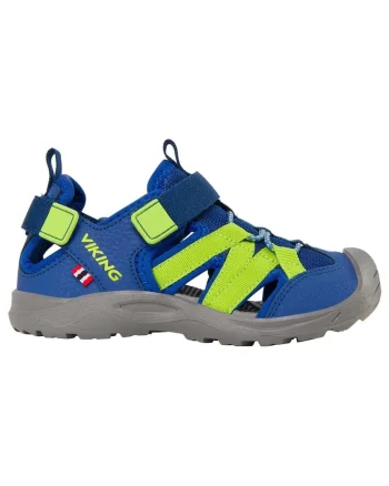 Sandale inchise cu velcro,
