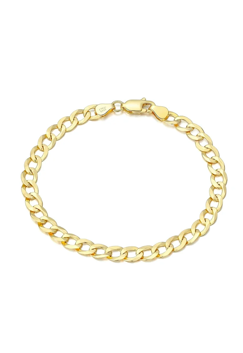 Bratara  Cuban Gold 5mm pentru Barbati din Argint 925, 18 cm