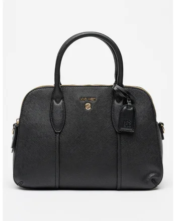 Geanta shopper din piele ecologica Gradi, Negru