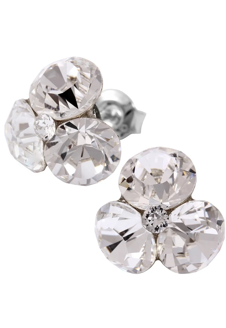 Cercei din argint cu cristale Swarovski® Tripple Xilion 11mm surub