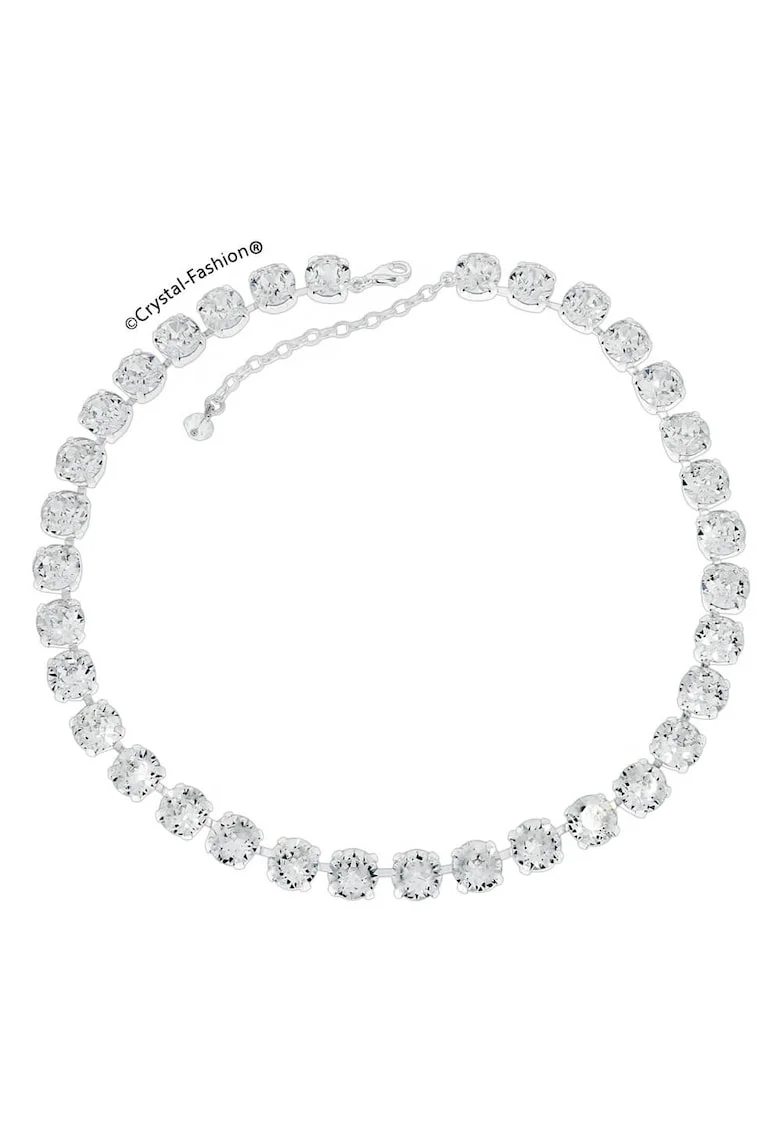 Colier cu cristale Swarovski® la baza gatului Xirius 8mm