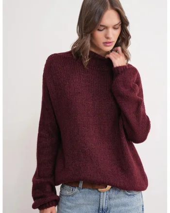 Pulover dama,  Visiniu, Tricot,