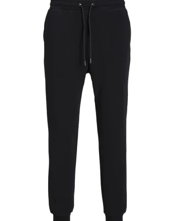 Plus Pantaloni de trening JPSTGORDON JJBRADLEY, barbati, Regular fit, Negru